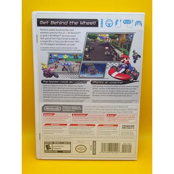 Mario Kart Wii (Nintendo, 2008) - CIB, Authentic, Tested - Picture 5 of 5